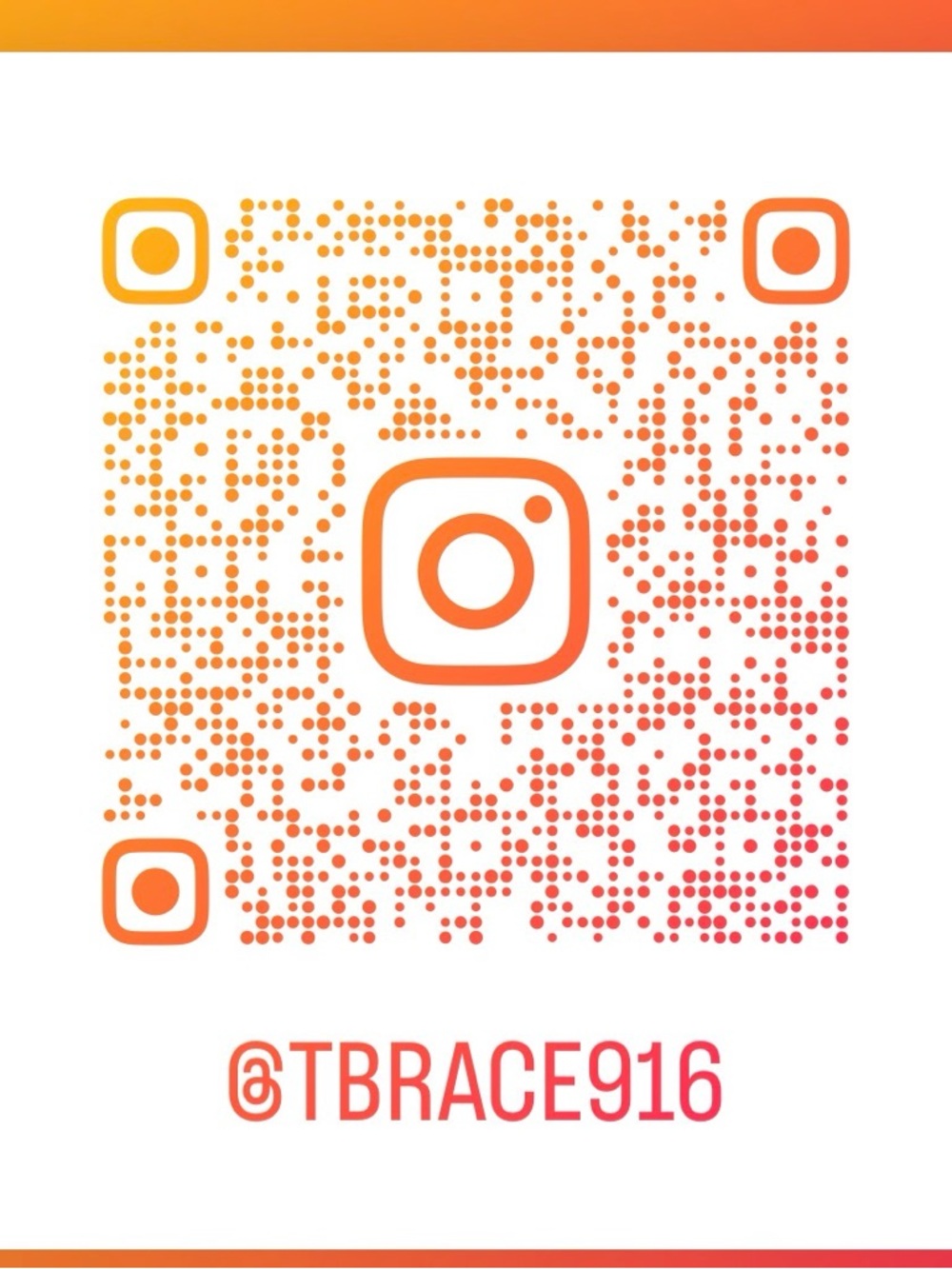 QR Code Sticker with Black and White Design